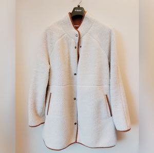 Faux shearling coat